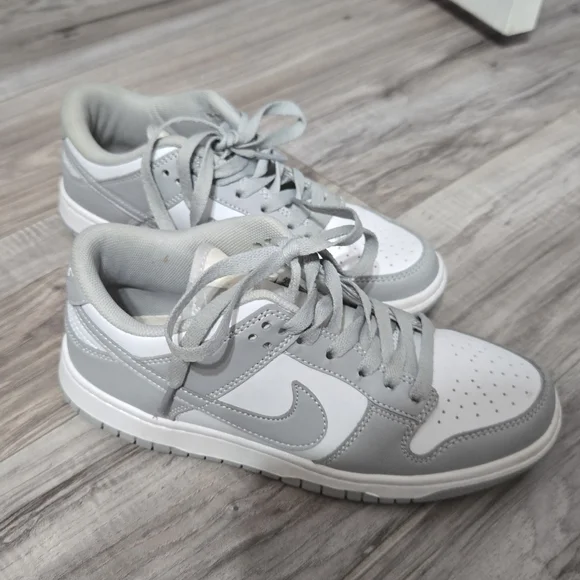 Nike Dunk Low RETRO "Grey Fog" DD1391-103 Sneakers Shoes Woman Size 7 - Picture 3 of 15